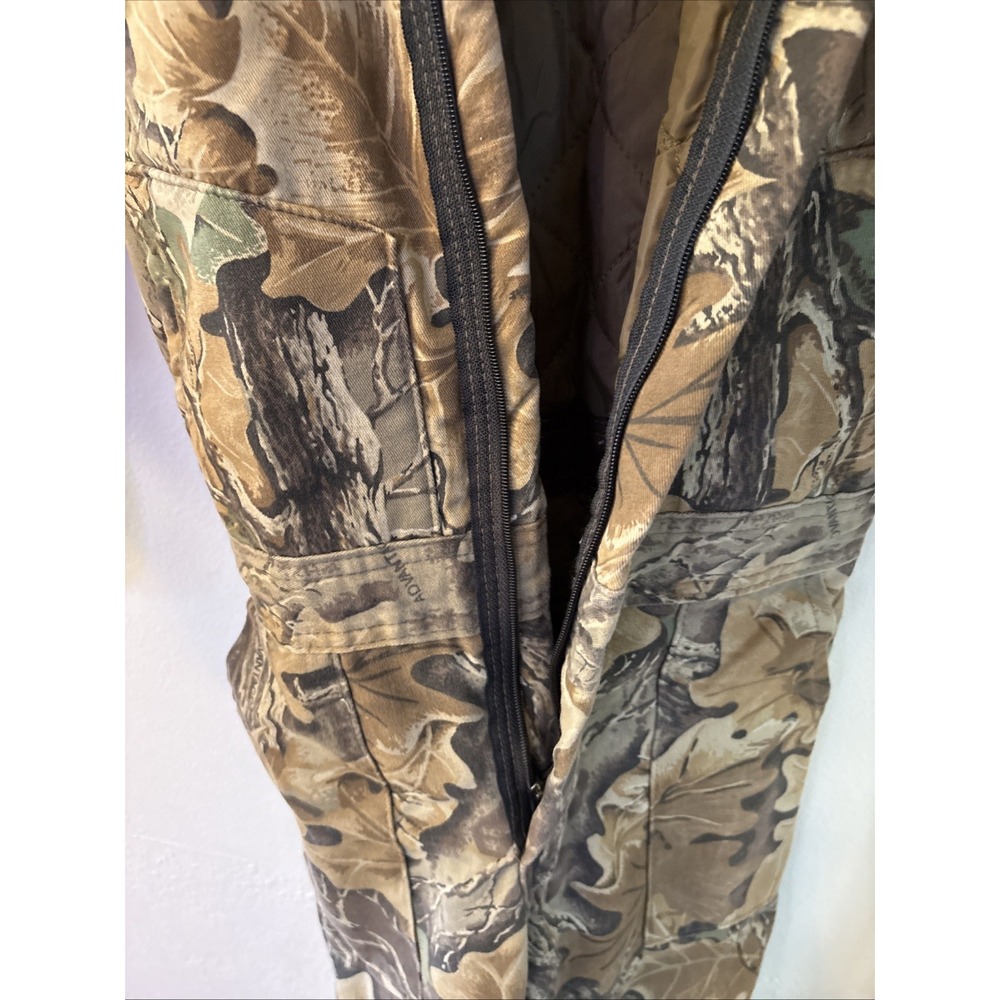 Vintage Walls Blizzard Pruf Coveralls Boys 8 Realtree Camo Quilted Insulated USA - Picture 12 of 16